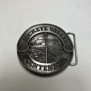 Vintage Buckeye Valley 100 yr Centennial Limited-Edition Belt Buckle /250